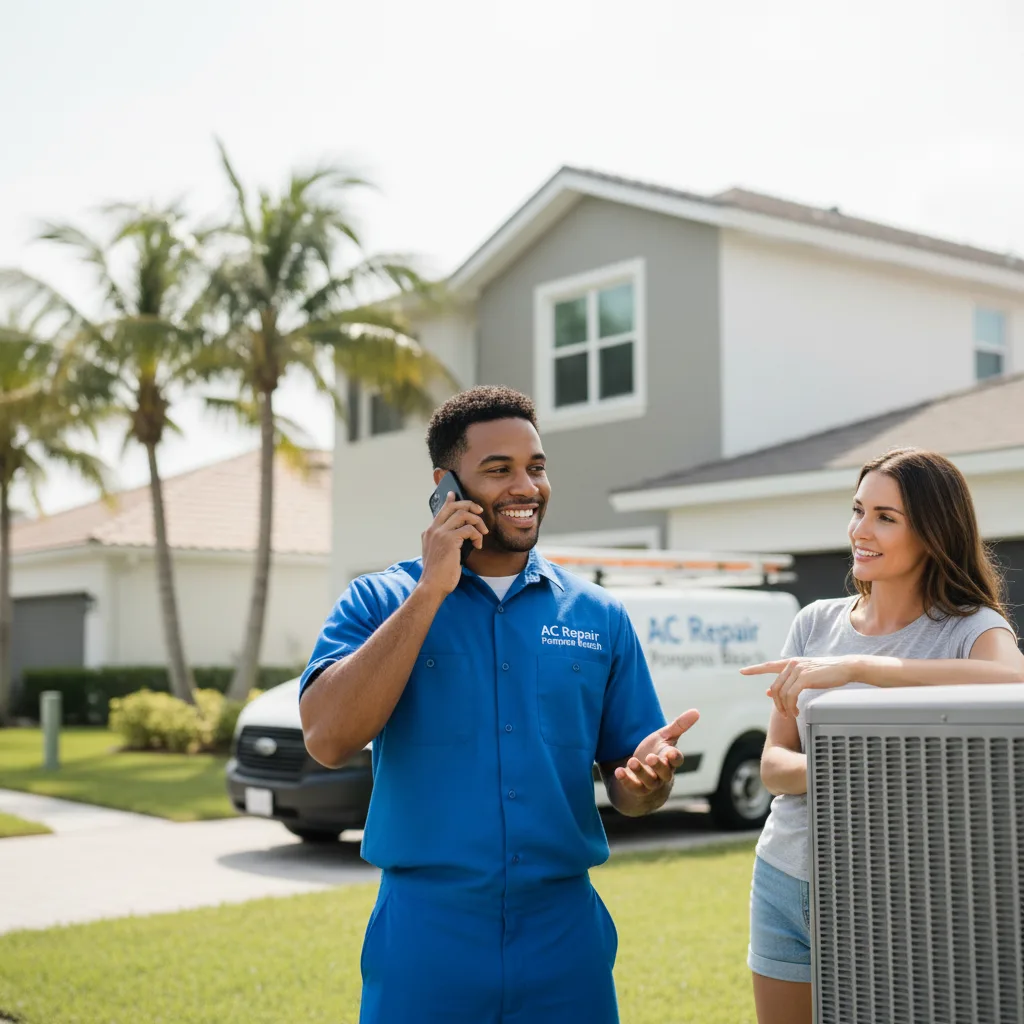 AC Repair Pompano Beach customer support in Waddell